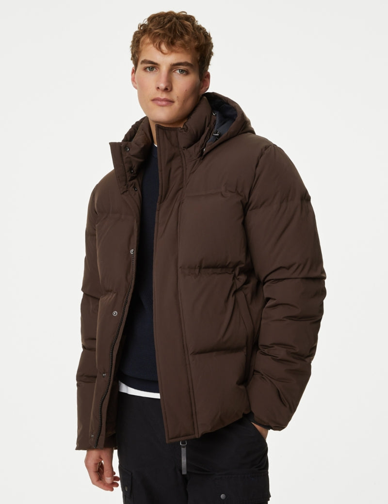 Feather & Down Puffer Jacket with Stormwear™