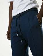 Cotton Blend Zip Pocket Joggers