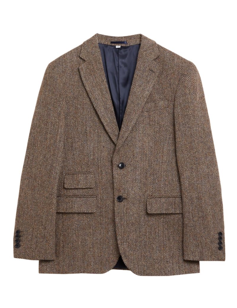 York Tailored Fit Harris Tweed Blazer