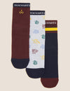 3pk Cotton Harry Potter™ Socks
