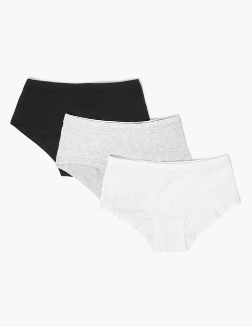 10pk Cotton Rich Shorts (2-16 Yrs)