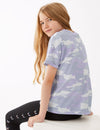 Pure Cotton Camouflage Print T-Shirt (6-16 Yrs)