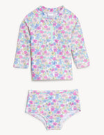 3pc Floral Swim Set (0-3 Yrs)