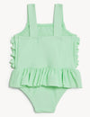 Floral Ruffle Swimsuit (0-3 Yrs)