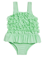 Floral Ruffle Swimsuit (0-3 Yrs)