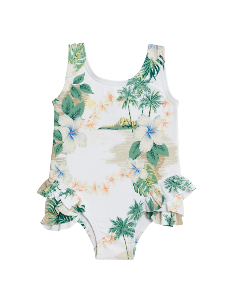 Tropical Frill Swimsuit (0-3 Yrs)