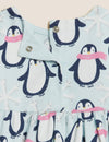 Pure Cotton Penguin Dress (0 - 3 Yrs)