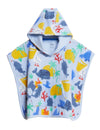 Cotton Rich Sealife Hooded Towelling Poncho (0-3 Yrs)