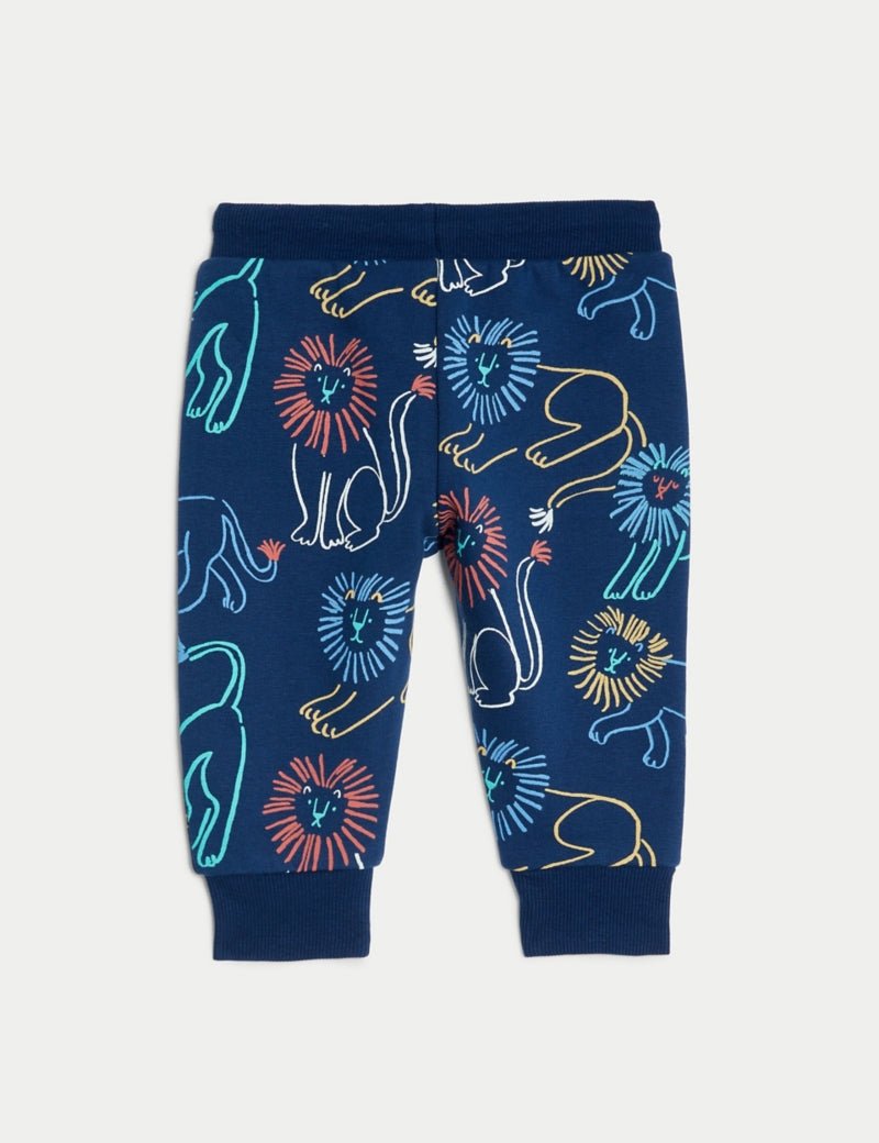 Cotton Rich Lion Joggers (0-3 Yrs)