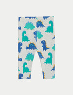 2pk Cotton Rich Dinosaur Leggings (0-3 Yrs)