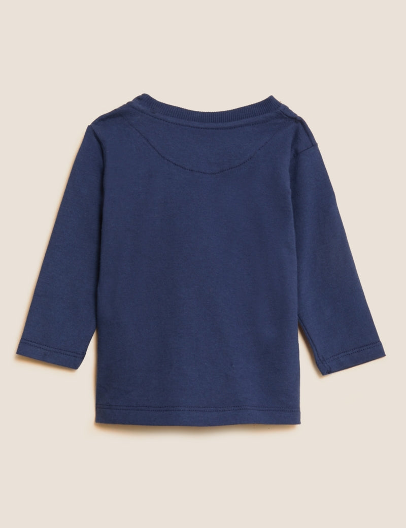 Pure Cotton Woodland Top (0-3 Yrs)