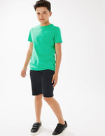 Pure Cotton Plain T-Shirt (6-16 Yrs)