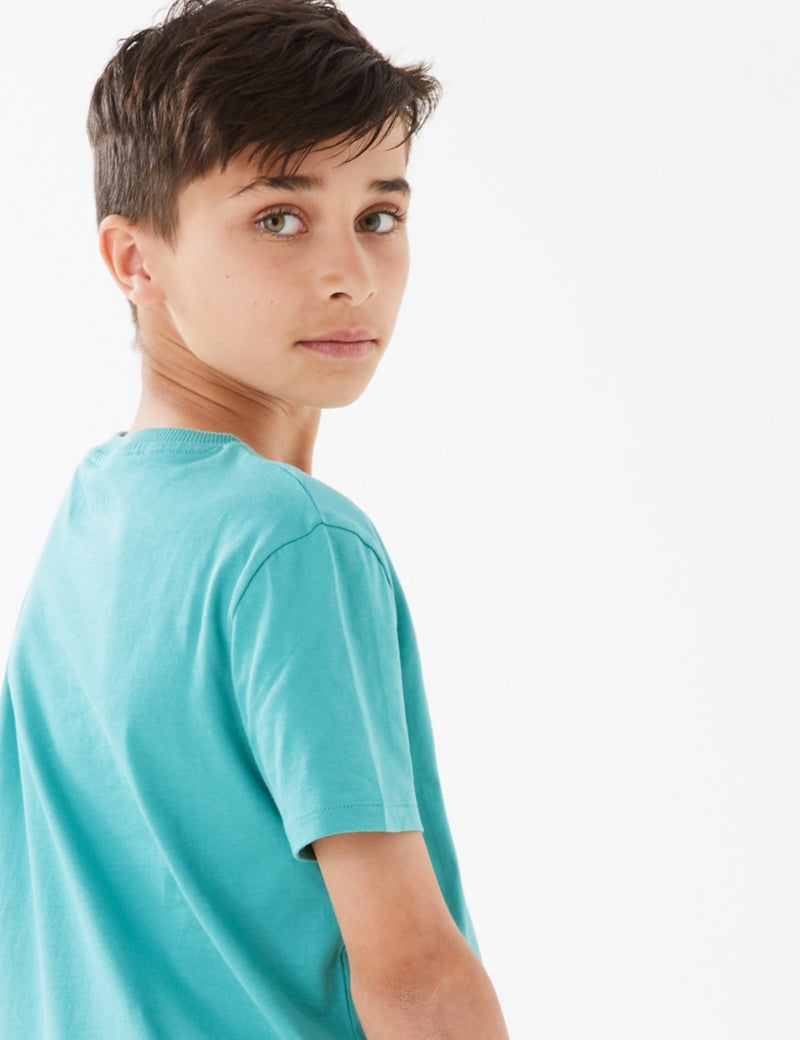 Pure Cotton Plain T-Shirt (6-16 Yrs)