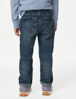 Relaxed Pure Cotton Elasticated Waist Jeans (2-8 Yrs)